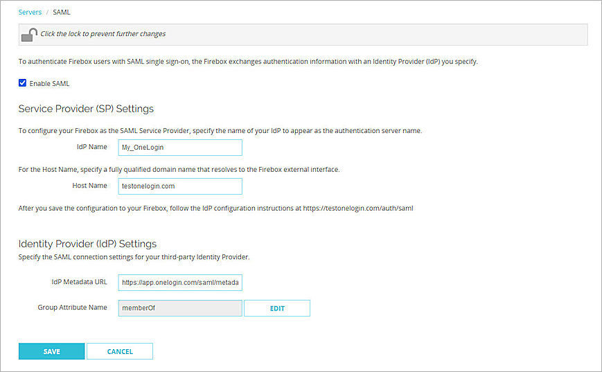 Screenshot of Firebox, Firebox Auth Server setup 3
